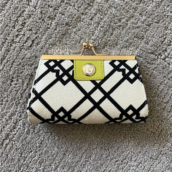 Spartina 449 Handbags - Spartina 449 Geometric Pattern Kisslock Coin Purse